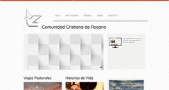 Desktop Screenshot of comunidadcristiana.org.ar